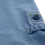 پیراهن آستین بلند یقه برگردان مردانه مدل نیلگون کد 18668638