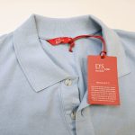 پولوشرت آستین کوتاه مردانه دی اس دامات مدل BL702L رنگ آبی
