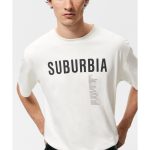 تی شرت آستین کوتاه اورسایز مردانه مدل EC303