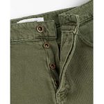 شلوار جین آزاد مردانه مدل SB-SS-vk036766 رنگ زیتونی