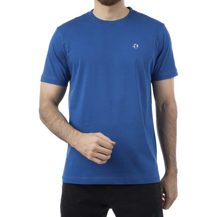 تی شرت آستین کوتاه مردانه جوتی جینز مدل بیسیک 2025 کد 1551584 رنگ آبی تیره