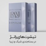 تی شرت آستین کوتاه مردانه رانژ مدل امضا 003-23RA06 رنگ آبی