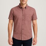 پیراهن آستین کوتاه مردانه دیجی استایل اسنشیال مدل 1160072100177