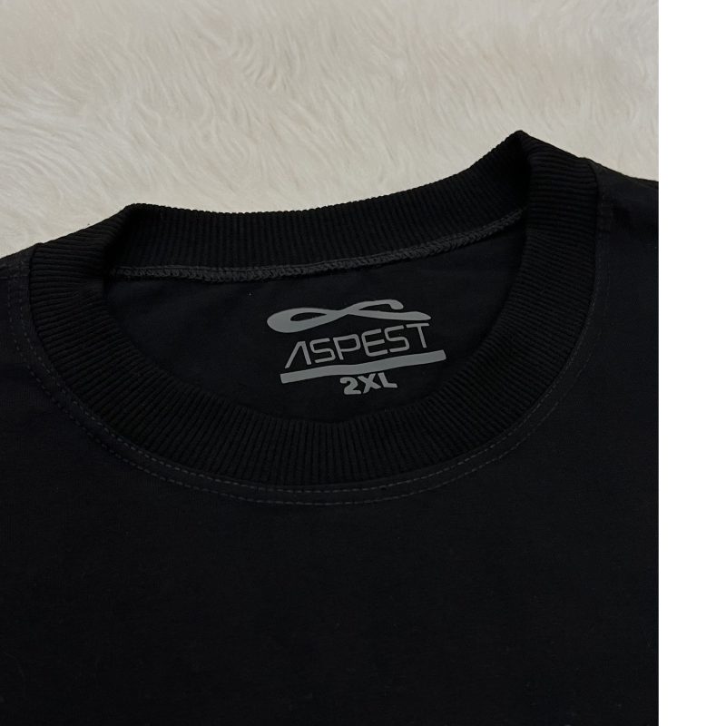 تی شرت آستین کوتاه مردانه اسپست مدل ASP-TBLK--D