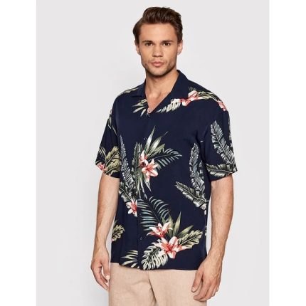 پیراهن آستین کوتاه مردانه جک اند جونز مدل هاوایی12202240