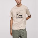 تی شرت آستین کوتاه مردانه مانگو مدل BE152BRU