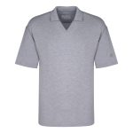 پولوشرت آستین کوتاه مردانه آریوان مدل P02 رنگ طوسی