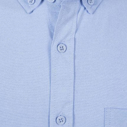 پیراهن آستین کوتاه یقه برگردان مردانه جوتی جینز مدل بیسیک 2025 کد 3030185 رنگ آبی