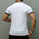 تی شرت آستین کوتاه مردانه سارزی مدل T-3.n-s.e.f-s.a.d-2025 رنگ سفید