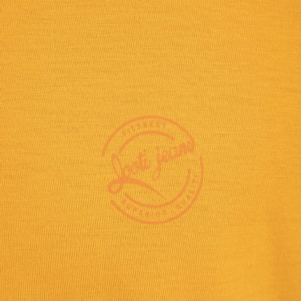 تی شرت آستین کوتاه مردانه جوتی جینز مدل یقه گرد کد 1551439 رنگ پرتقالی