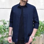 پیراهن آستین بلند یقه برگردان مردانه پایتی جامه مدل تارا کد 19142511