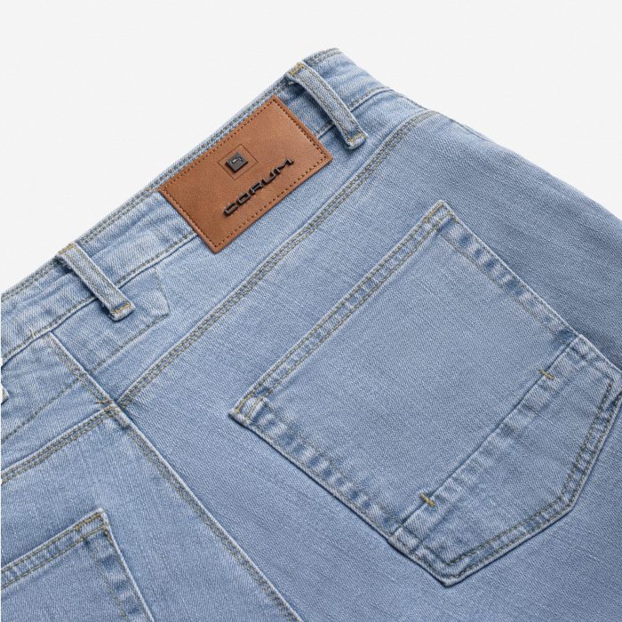 شلوار جین مردانه کروم مدل 2422602SlimStraight-Fit